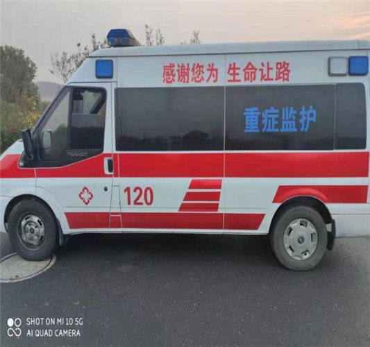 杂多救护车出租服务案例3